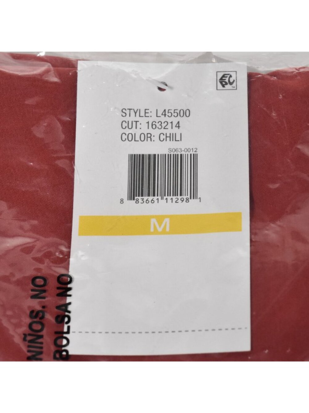 London Fog Mens Auburn Golf Jacket M Medium Chili Red Zip Front Windbreaker NEW - Picture 10 of 11